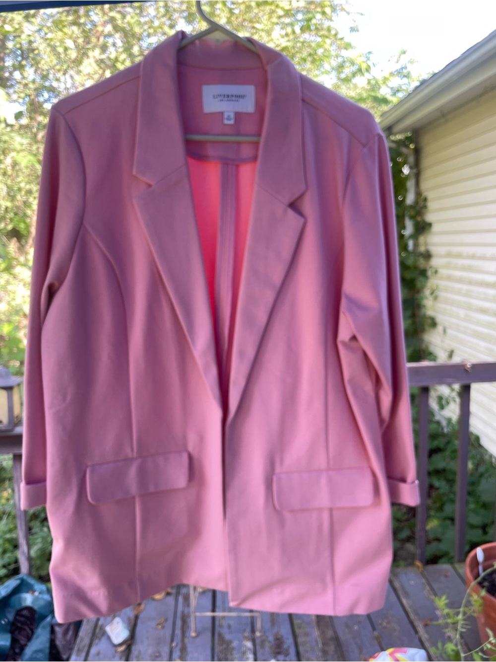 Liverpool Dusty Pink Women's Blazer Jacket